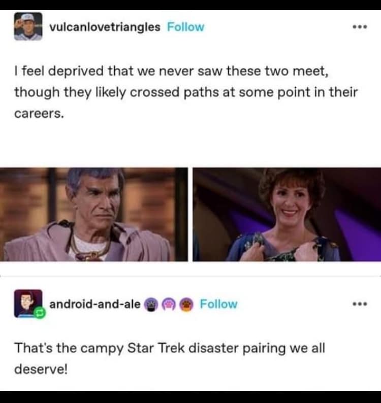 The meme is a screenshot of a Star Trek: The Next Generation episode where Captain Jean-Luc Picard and his nemesis, the Borg Queen, have a heart-to-heart conversation. The text reads: "I feel like I'm being a good captain, but I'm not sure if I'm doing it right. I mean, I've been doing it for 20 years, but I've never been in a situation like this before. I don't know if I'm doing it right, but I think I am."